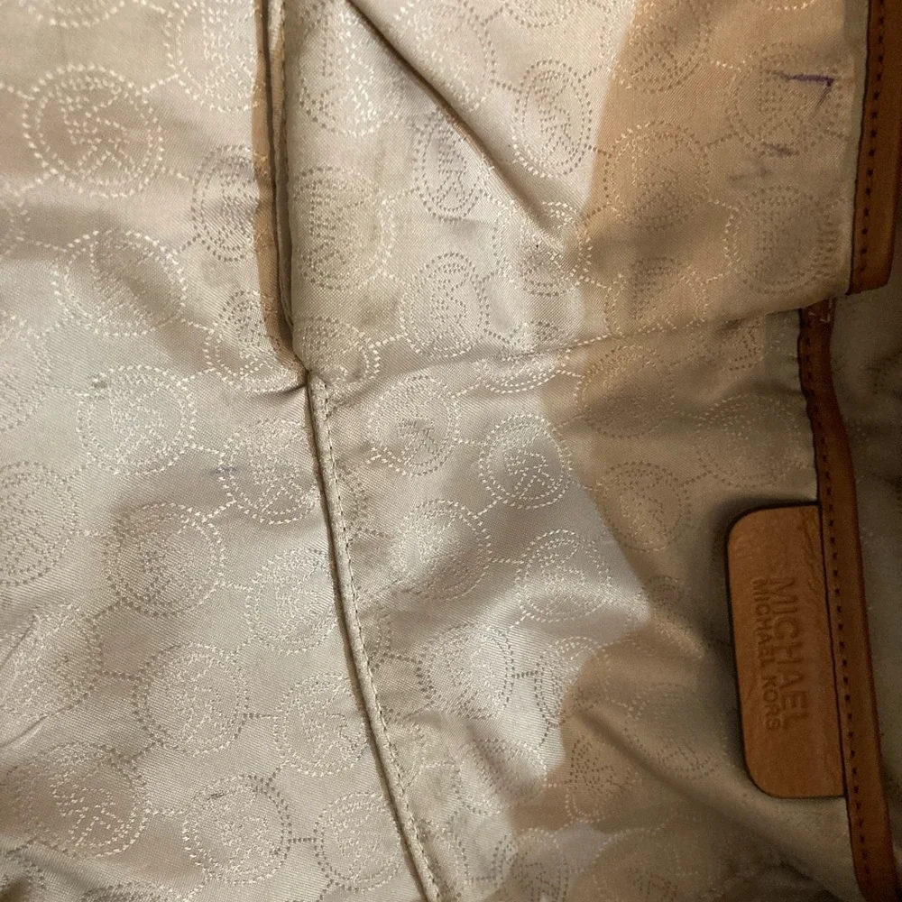 Michael Kors, MK signature drawstring BUCKET BAG SATCHEL TOTE SHOULDERBAG